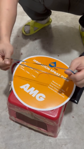 Ống tưới phun mưa phi 34 cuộn 100m - ống 2 lớp