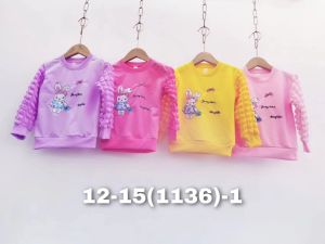 (b2v berkah store) kaos lengan panjang kaos anak perempuan kaos anak import sweater import