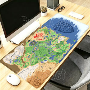 Bandai | Map Zeldas of Legends XXL HD Printing Mouse Pad Keyboard Mousepad large size Desk Mat PC Carpet Office Non-slip base Table pads