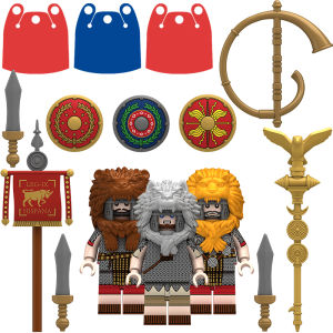 Ancient Roman Knight Figure Building Blocks