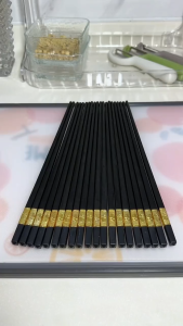 Bộ 10 đôi đũa sợi thủy tinh Gorilla Chef kháng khuẩn không nấm mốc an toàn sức khỏe 23cm