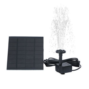 Portable Solar Water Pump for Aquarium with 6 Nozzles Fish Tank Circulation Pump for Outdoor Garden and Indoor Use