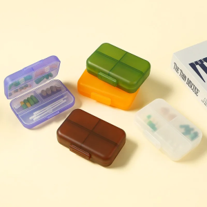 7-grid Medicine Box Seven Days A Week Travel Medicine Jewelry Storage Box Portable Small Medicine Box