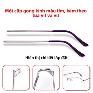LINGSHI | Chân Kính Kim Loại Đơn Chiếc