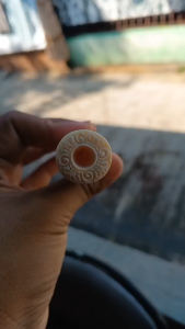 pipa gg lokal panjang 21 tebal ukiran ganesha mulus