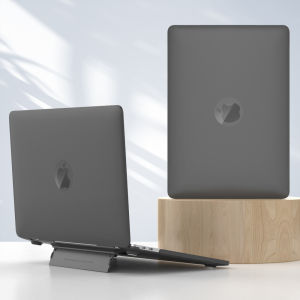 Cover for MacBook Pro 14/16.2 Inch & MacBook Air 13.3/15 Inch Transparent Hard Cover with Anti-Scratch 2in1 Protection
