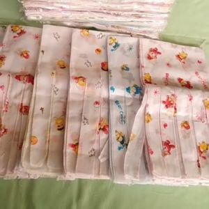 Gurita Tali Ikat Bayi Baru Lahir 12 Pcs Motif Karakter