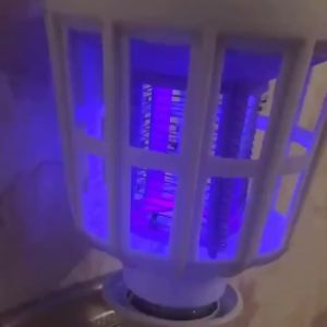 Bug Zapper Light Bulb 2-in-1 Indoor Mosquito Zapper Gnat Trap- Electric Fly Insect Killer&Bug Catcher for Home Backyard Patio