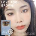 Love too สีเทา Luxzy lens คอนแทคเลนส์ Bigeye gray ✨คอนเเทคเลนส์กรองแสง✨. 