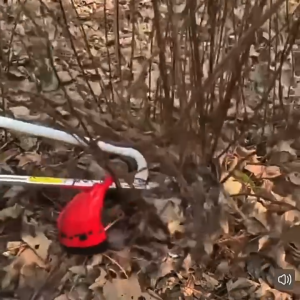 SUMINOE Gasoline Push Type Brush Cutter 52CC Wheeled Grass Cutter for Farm Orchard Garden Maintenance