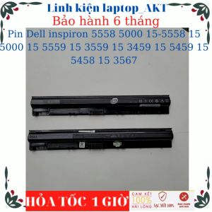 Pin dùng cho laptop Dell inspiron 5558 5000 15-5558 15 5000 15 5559 15 3559 15 3459 15 5459 15 5458 15 3567- M5Y1K-40Wh