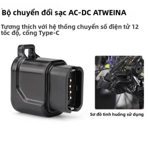 Bộ Sạc Xe Đạp USB-C Nhỏ Gọn Dành Cho Shimano 12S Di2 Bộ Chuyển Đổi Sạc Nhanh Tương Thích Với Bộ Chuyển Tốc Điện Tử R9200 R8100 R7150