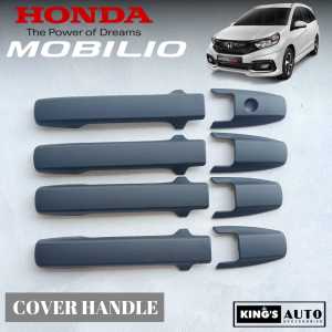 Cover Handle Pintu Pengaman Pintu Mobil Honda Mobilio Hitam Doff