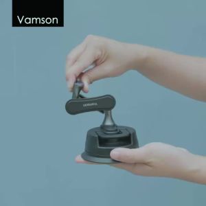 Vamson | Giá Đỡ Cốc Hút Ô Tô Vamson Cho Điện Thoại DJI OSMO Pocket 4/3 Phát Hành Nhanh 360 ° Giá Đỡ Kính Chắn Gió Chân Không Có Thể Xoay Và Điều Chỉnh