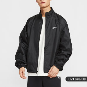 Nike | Áo Khoác Dễ Thương Phối Rộng Cổ Đứng Thoáng Khí