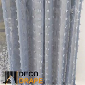 Hordeng Jendela Murah Minimalis Vitrase Ruby Model Smokering