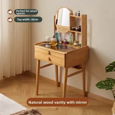 igiene | Modern Minimalist Combo Vanity Desk Glass