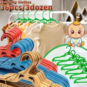 36pcs Small Hanger for Kids Clothes: Storage & Display Solutions