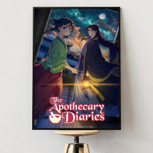KAYOU | Bộ Tranh Kim Cương 5D DIY - Tranh Khảm Đá Pha Lê Đầy Đủ The Apothecary Diaries Thiết Kế Anime Trang Trí Tường Không Khung Quà Tặng