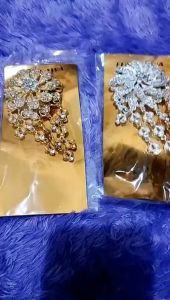 Brosh Kaftan Premium Size Besar Mutiara