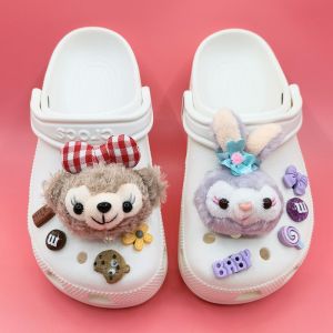 พรีเมี่ยม DIY รองเท้าอุปกรณ์เสริม Cross Pool Hole รองเท้าหัวเข็มขัดสําหรับผู้ชายและผู้หญิง High-End ตกแต่งการออกแบบสําหรับรองเท้า