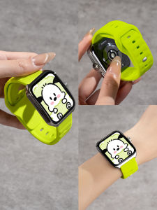 Oppo Watch 4Pro X Point Pattern Silicone Sport Fashion Watch Band Replacement Strap Summer Watch New Se Models Compatible