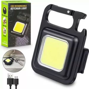 (ซื้อ 1 แถม 1)USB ชาร์จซังโคมไฟทำงาน/มินิพวงกุญแจไฟฉายไฟ LED  สำหรับตั้งแคมป์กลางแจ้งตกปลา