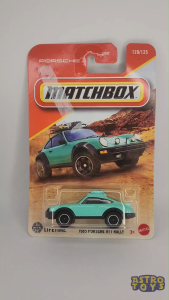 Matchbox Porsche 911 Rally Tahun 1985 Warna Biru Diecast Mobil Original Mattel