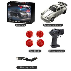 CONUSEA | 1:64 RC Drift Car 2.4G 4WD Remote Control Mini Car High Speed Desktop Racing Vehicle Model Competition Toy Kid Birthday Gifts