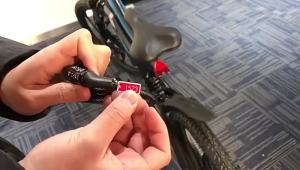 7.4mmx1000mm Bike Safety Lock for MTB Road Bike Fixie Bike Anti-theft Lock Fixed Password Chain Lock