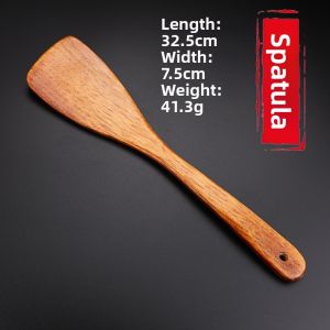 CMGF | Heat-Resistant Non-Stick Wood Spatula Spoon