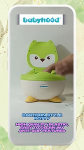 Babyhood Fox Potty Blue: A Portable Baby Potty for Infants