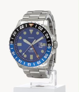 Fossil Fossil Blue Silver Watch FS5991
