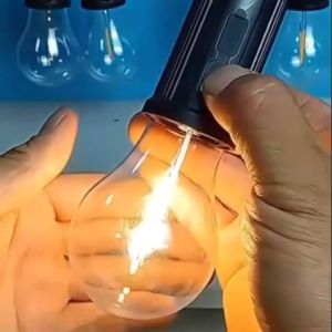 Solar Camping Light Portable Rechargeable LED Tent Light Waterproof Hanging Lamp Emergency Light Bulb Outdoor Tools