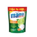 Mama lemon 230ml / Mama lemon 4000-MAMA lemon SABUN CUCI PIRING 4000-MAMA LEMON JERUK NIPIS 4000 / SABUN CUCI PIRING / 230ML-Mama Lemon Sabun Cuci Piring Refill 230ml. 