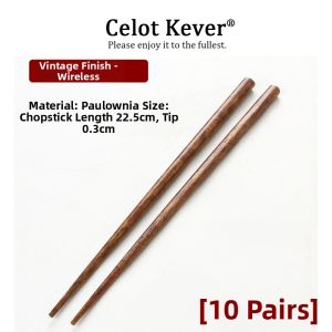 Non-slip Mold-resistant Heat-resistant Wooden Chopsticks