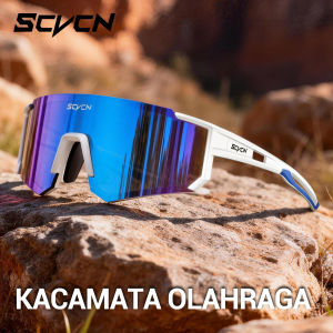 SCVCN Hot Outdoor Cycling Sunglasses Men Road Driving Bike Glasses  Sports Mountain Climbing Women Bicycle Cycling UV400 Goggles