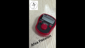 Digital Tasbih Finger Counter | LED Light Mini Ring Counter | Tasbih Beads Alternative | Smart Tally Counter Umrah Hajj | SG Seller