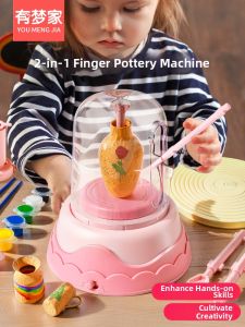 Childrens No-Bake Clay Pottery Kit