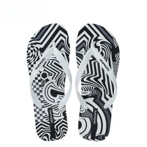 Hotmarzz Mens Sandals Slippers Anti-Slip Wear-Resistant Summer Beach Coast Flat Heel PVC Material Casual Style Footwear