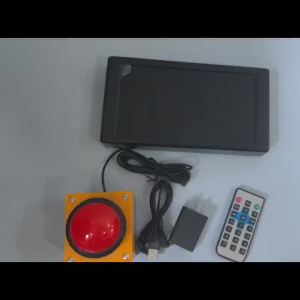 Charge 10-Second Challenge Timer Remote Control Hand Press Button Built-In Lithium Battery Portable Outdoor Use No Plug-In
