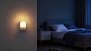 Wall Mount Night Light with 5 Levels of Brightness and Dusk to Dawn Light Sensor Childrens Night Light for Childrens Rooms