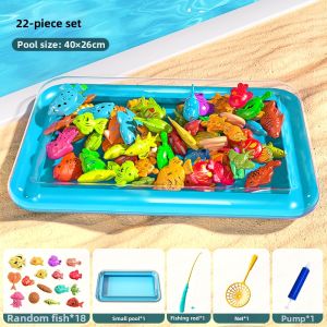 Child-Friendly Magnetic Glow-in-the-Dark Fishing Toy for Toddlers 1 Year+ Brain Development BABYSHOME