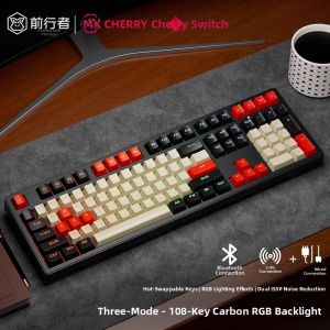 EWEADN | Gaming E-sports 3-mode Wireless Bluetooth Mechanical Keyboard