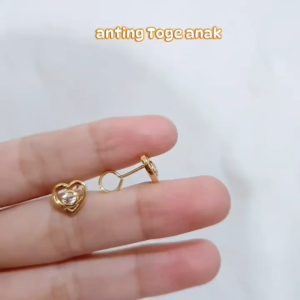 ANTING TOGE ANAK PEREMPUAN MOTIF KARTUN PERHIASAN ANTI ALERGI/AT-5320/AT-5694