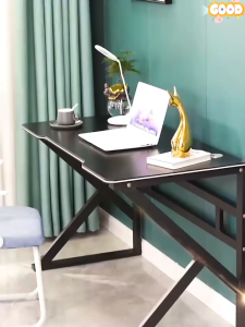 Meja Komputer Meja Gaming Meja kantor Meja Belajar Meja Komputer Shaped Serat Karbon 160CM