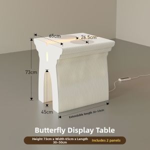 SHIBAZHI | Butterfly Shaped Lighted Jewelry Display Cabinet