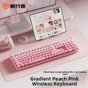 EWEADN | Silent Wireless Keyboard Mouse Set Mechanical Feel High Appearance