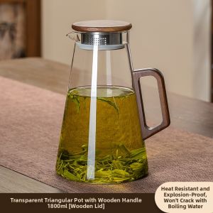 CRISTALGLASS | High Temperature Resistant Glass Water Pitcher