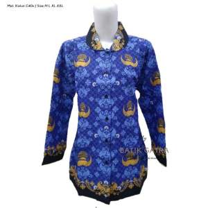 SERAGAM KORPRI PRIA WANITA FULL FURING KRAH HITAM